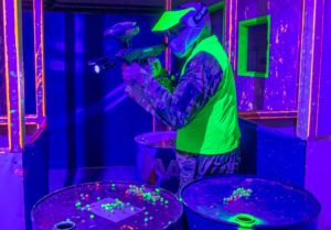 UV paintball