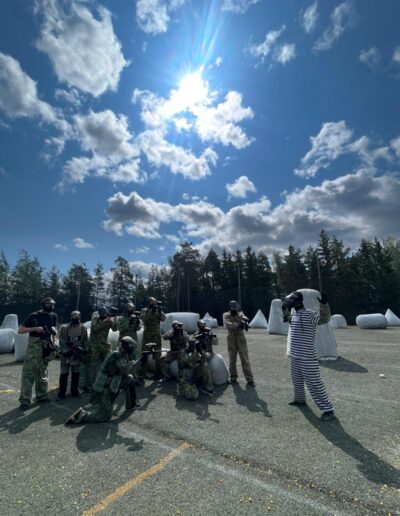 Polttarit Speedball-kentällä